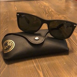 Black Ray Ban “New Wayfarer” Style Sunglasses